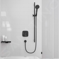 Hansgrohe Logis - Mitigeur de douche encastré, noir mat 71605670