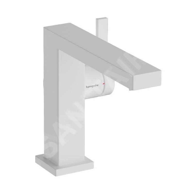 Hansgrohe Tecturis E - Mitigeur de lavabo avec vidage, CoolStart, EcoSmart, blanc mat 73023700