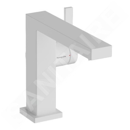 Hansgrohe Tecturis E - Mitigeur de lavabo avec vidage, CoolStart, EcoSmart, blanc mat 73023700