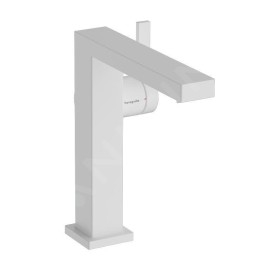 Hansgrohe Tecturis E - Mitigeur de lavabo avec vidage Push-Open, CoolStart, EcoSmart, blanc mat 73040700