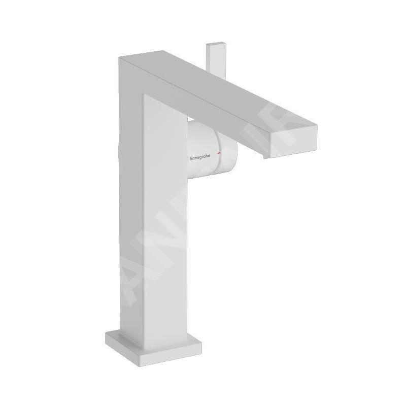 Hansgrohe Tecturis E - Mitigeur de lavabo avec vidage Push-Open, CoolStart, EcoSmart, blanc mat 73040700