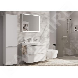 Hansgrohe Tecturis E - Mitigeur de lavabo, CoolStart, EcoSmart, blanc mat 73041700