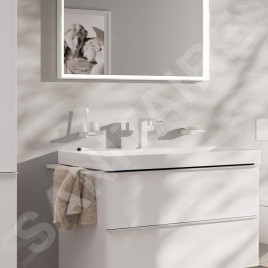 Hansgrohe Tecturis E - Mitigeur de lavabo, CoolStart, EcoSmart, blanc mat 73041700
