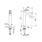 Hansa Designo - Mitigeur de lavabo, chrome 51692283