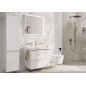 Hansgrohe Tecturis E - Mitigeur de lavabo avec vidage, montage 2 trous, CoolStart, EcoSmart+, blanc mat 73053700