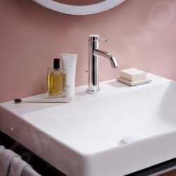 Hansgrohe Tecturis S - Mitigeur de lavabo avec vidage, EcoSmart, chrome 73310000