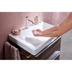 Hansgrohe Tecturis S - Mitigeur de lavabo avec vidage, EcoSmart, chrome 73310000