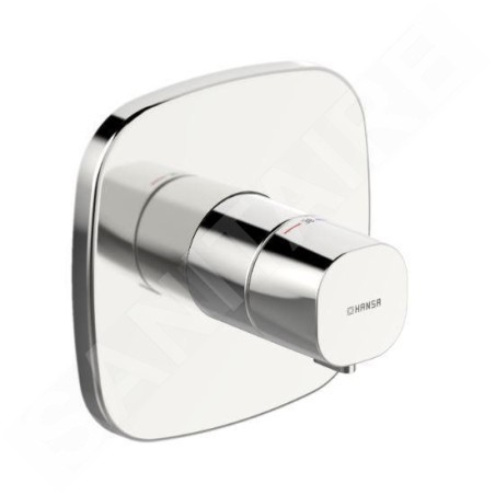 Hansa Living - Mitigeur de douche thermostatique encastré, chrome 81129583
