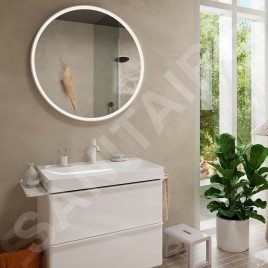 Hansgrohe Tecturis S - Mitigeur de lavabo avec vidage, EcoSmart, blanc mat 73310700