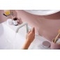 Hansgrohe Tecturis S - Mitigeur de lavabo avec vidage Push-Open, CoolStart, EcoSmart, blanc mat 73320700