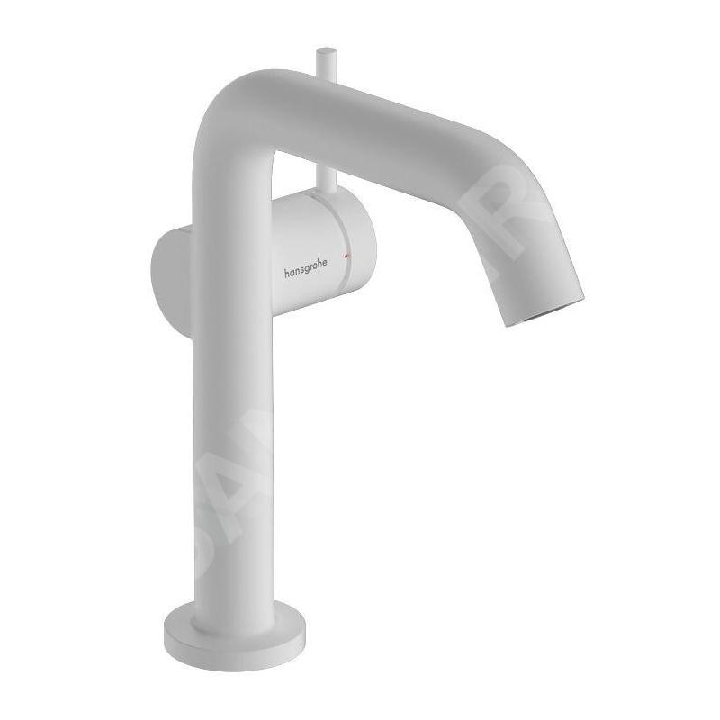 Hansgrohe Tecturis S - Mitigeur de lavabo avec vidage Push-Open, CoolStart, EcoSmart, blanc mat 73340700