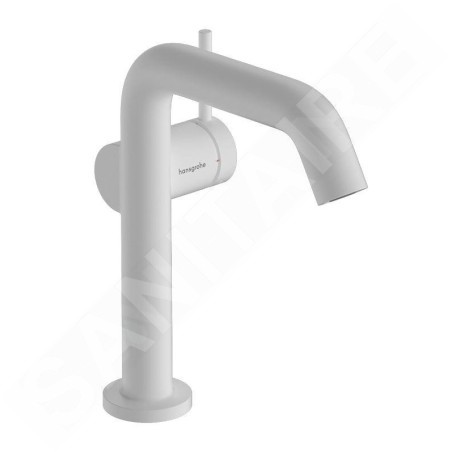 Hansgrohe Tecturis S - Mitigeur de lavabo avec vidage Push-Open, CoolStart, EcoSmart, blanc mat 73340700