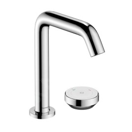 Hansgrohe Tecturis S - Mitigeur de lavabo avec vidage, montage 2 trous, CoolStart, EcoSmart+, chrome 73353000