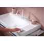 Hansgrohe Tecturis S - Mitigeur de lavabo avec vidage, montage 2 trous, CoolStart, EcoSmart+, chrome 73353000
