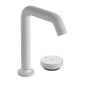 Hansgrohe Tecturis S - Mitigeur de lavabo avec vidage, montage 2 trous, CoolStart, EcoSmart+, blanc mat 73353700