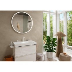 Hansgrohe Tecturis S - Mitigeur de lavabo avec vidage, montage 2 trous, CoolStart, EcoSmart+, blanc mat 73353700
