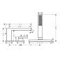 Hansgrohe Tecturis E - Mitigeur sur bord de baignoire, installation à 3 trous, sBox, chrome 73443000