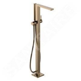 Hansgrohe Tecturis E - Mitigeur de baignoire à monter au sol, bronze brossé 73445140
