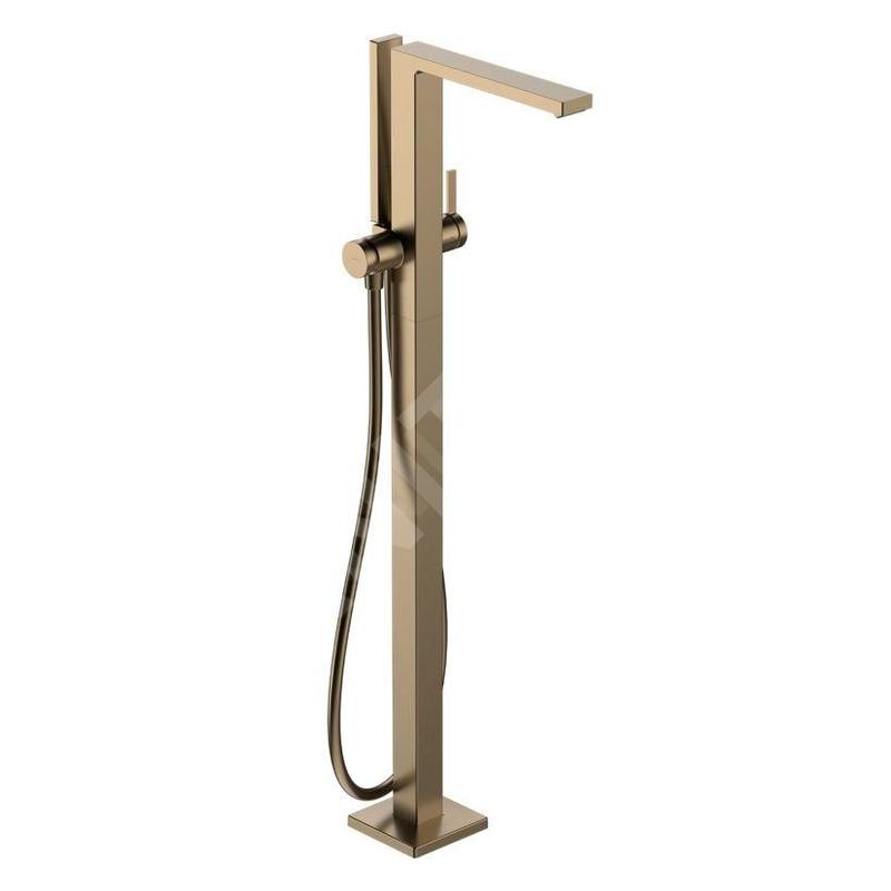 Hansgrohe Tecturis E - Mitigeur de baignoire à monter au sol, bronze brossé 73445140