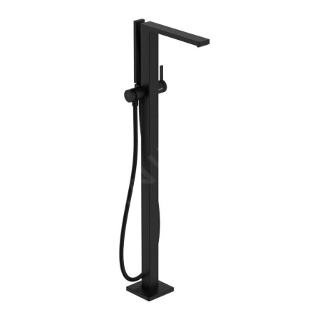 Hansgrohe Tecturis E - Mitigeur de baignoire, montage au sol, noir mat 73445670