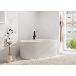 Hansgrohe Tecturis E - Mitigeur de baignoire, montage au sol, noir mat 73445670