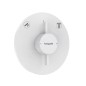 Hansgrohe DuoTurn S - Mitigeur encastré 2 sorties, blanc mat 75418700