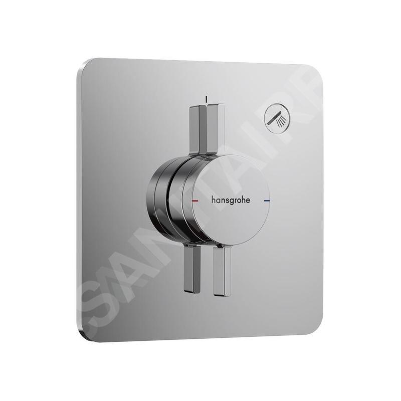 Hansgrohe DuoTurn Q - Mitigeur de douche encastrable, chrome 75614000