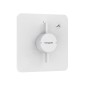 Hansgrohe DuoTurn Q - Mitigeur de douche encastré, blanc mat 75614700
