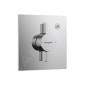 Hansgrohe DuoTurn E - Mitigeur de douche encastrable, chrome 75617000