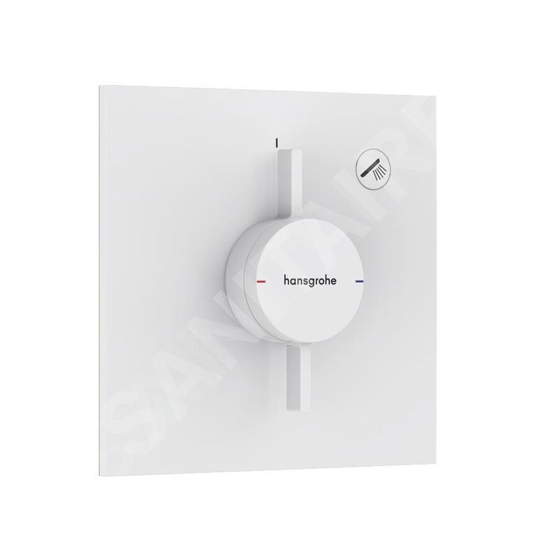 Hansgrohe DuoTurn E - Mitigeur de douche encastré, blanc mat 75617700