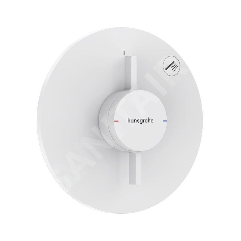 Hansgrohe DuoTurn S - Mitigeur de douche encastré, blanc mat 75618700