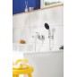 Grohe QuickFix Start - Mitigeur de baignoire avec accessoires, chrome 25283002