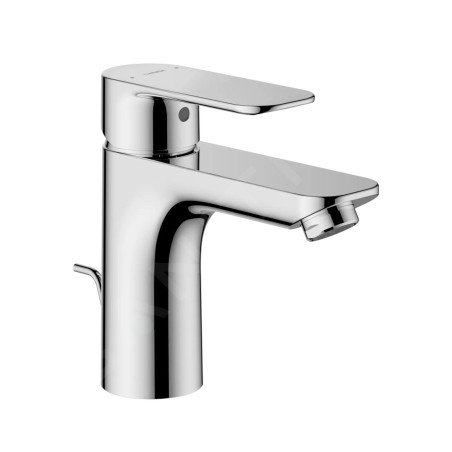 Hansa Basic - Mitigeur de lavabo avec garniture de vidage, chrome 55502203