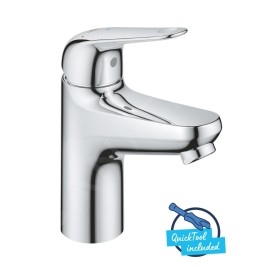 Grohe Swift - Mitigeur de lavabo avec bonde Push-Open, ouverture sur froid, chrome 24323001