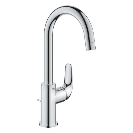 Grohe Swift - Mitigeur de lavabo avec bonde, ouverture sur froid, chrome 24330001