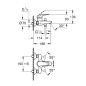 Grohe Swift - Mitigeur de baignoire, chrome 24335001
