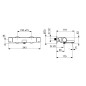 Hansa Optima - Mitigeur thermostatique de baignoire, noir mat 6513220133