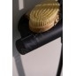 Hansa Optima - Mitigeur thermostatique de douche, noir mat 6514020133