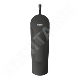 Grohe QuickFix Start - Mitigeur de lavabo avec vidage, noir mat 242092432
