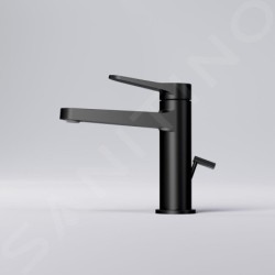 Steinberg 340 - Mitigeur de lavabo, avec garniture de vidage, noir 340 1000 S