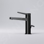 Steinberg 340 - Mitigeur de lavabo, avec garniture de vidage, noir 340 1000 S