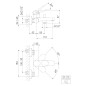Steinberg 340 - Mitigeur de baignoire, noir 340 1100 S