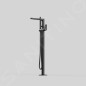 Steinberg 340 - Mitigeur de baignoire pour montage au sol, noir 340 1162 S