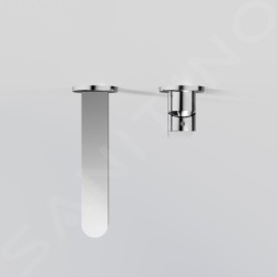 Steinberg 340 - Mitigeur de lavabo encastrable, installation à 2 trous, chrome 340 1814 3