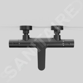 Steinberg 340 - Mitigeur thermostatique de baignoire, noir 340 3100 S