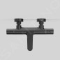 Steinberg 340 - Mitigeur thermostatique de baignoire, noir 340 3100 S