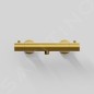 Steinberg 340 - Mitigeur thermostatique de douche, or brossé 340 3200 BG