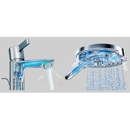 Hansgrohe Tecturis E - Mitigeur de lavabo avec vidage, CoolStart, EcoSmart, blanc mat 73018700