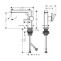 Hansgrohe Tecturis E - Mitigeur de lavabo avec vidage Push-Open, CoolStart, EcoSmart, chrome 73024000