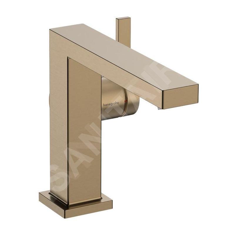 Hansgrohe Tecturis E - Mitigeur de lavabo avec vidage Push-Open, CoolStart, EcoSmart, bronze brossé 73024140